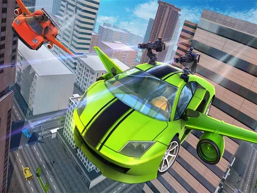 GT Flying Car Racing Game Online