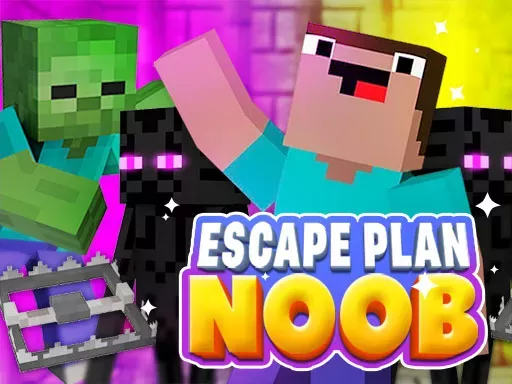 Noob Escape Plan: Prison Puzzle Adventure
