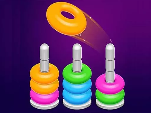 Color Hoop Sort Puzzle Challenge