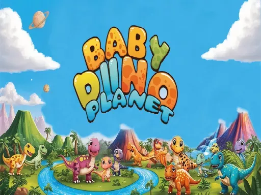 Baby Dino Planet Adventure Game