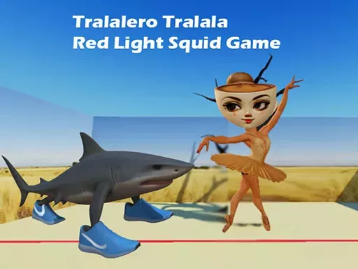 Tralalero Red Light Squid Game Run