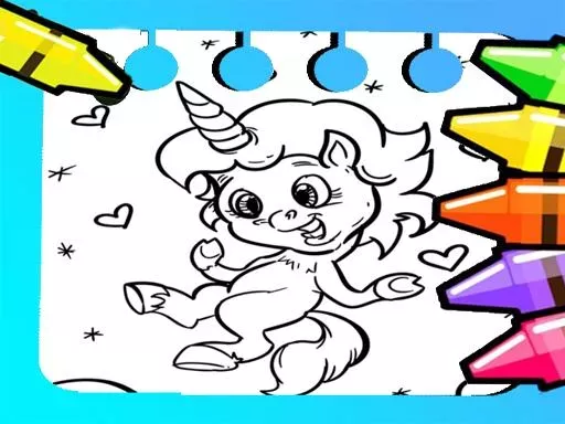 Magical Unicorn Coloring Adventure