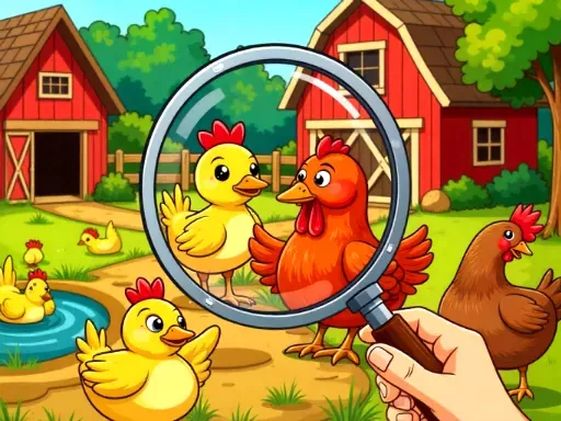Hidden Objects: Farmyard Search